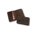 Leather Business Card/ Credit Card Wallet (Debossed)